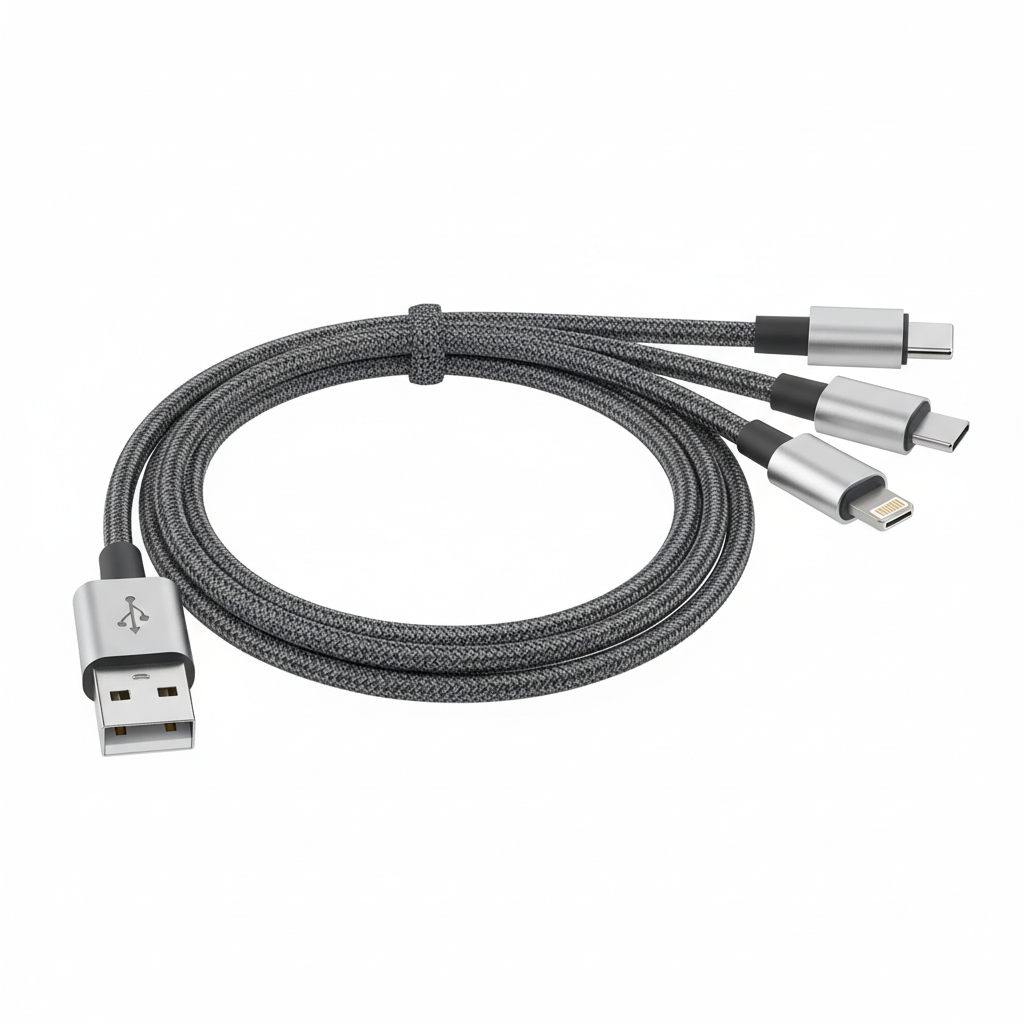 3-in-1 Charging Cable 2m